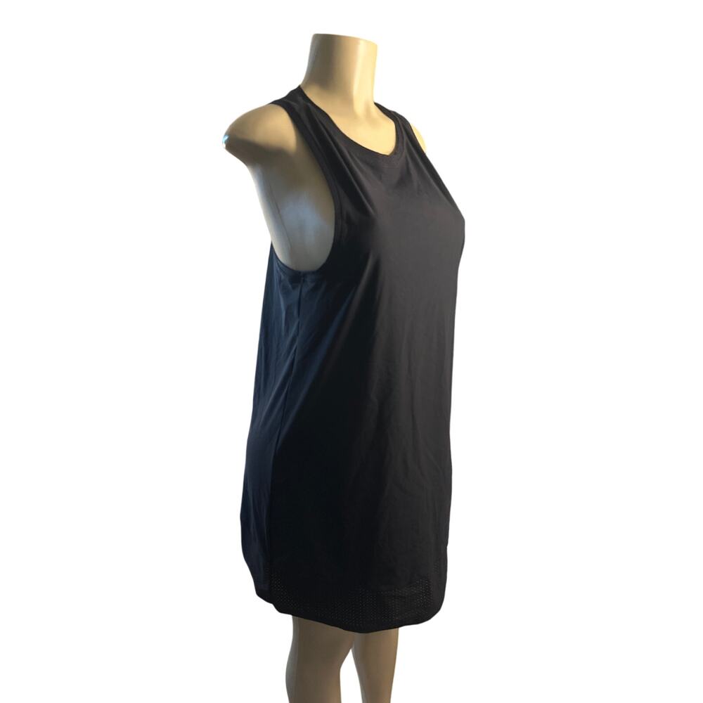 Women S Athleta Black Pacifica II Dress Beach Resort UPF Coverup Travel Tank